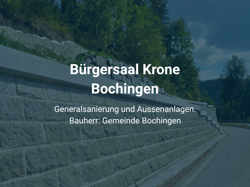Referenz Bürgersaal Krone Bochingen