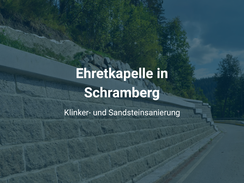 Referenz Ehretkapelle in Schramberg