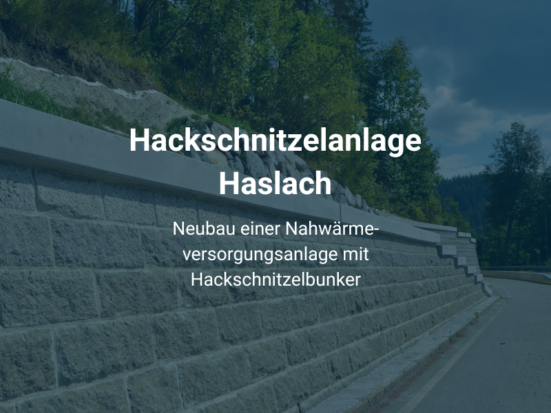 Referenz Hackschnitzelanlage Haslach
