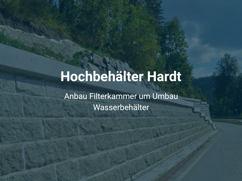 Referenz Hochbehälter Hardt