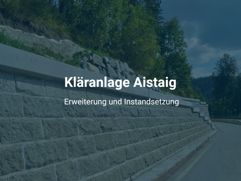 Referenz Kläranlage Aistaig