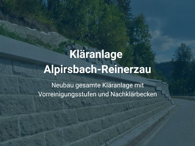 Referenz Kläranlage Alpirsbach-Reinerzau